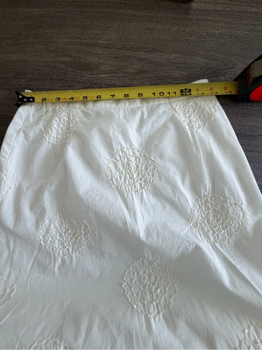 Classic White Embroidered Maxi Skirt - Women's Elegant Summer Skirt
